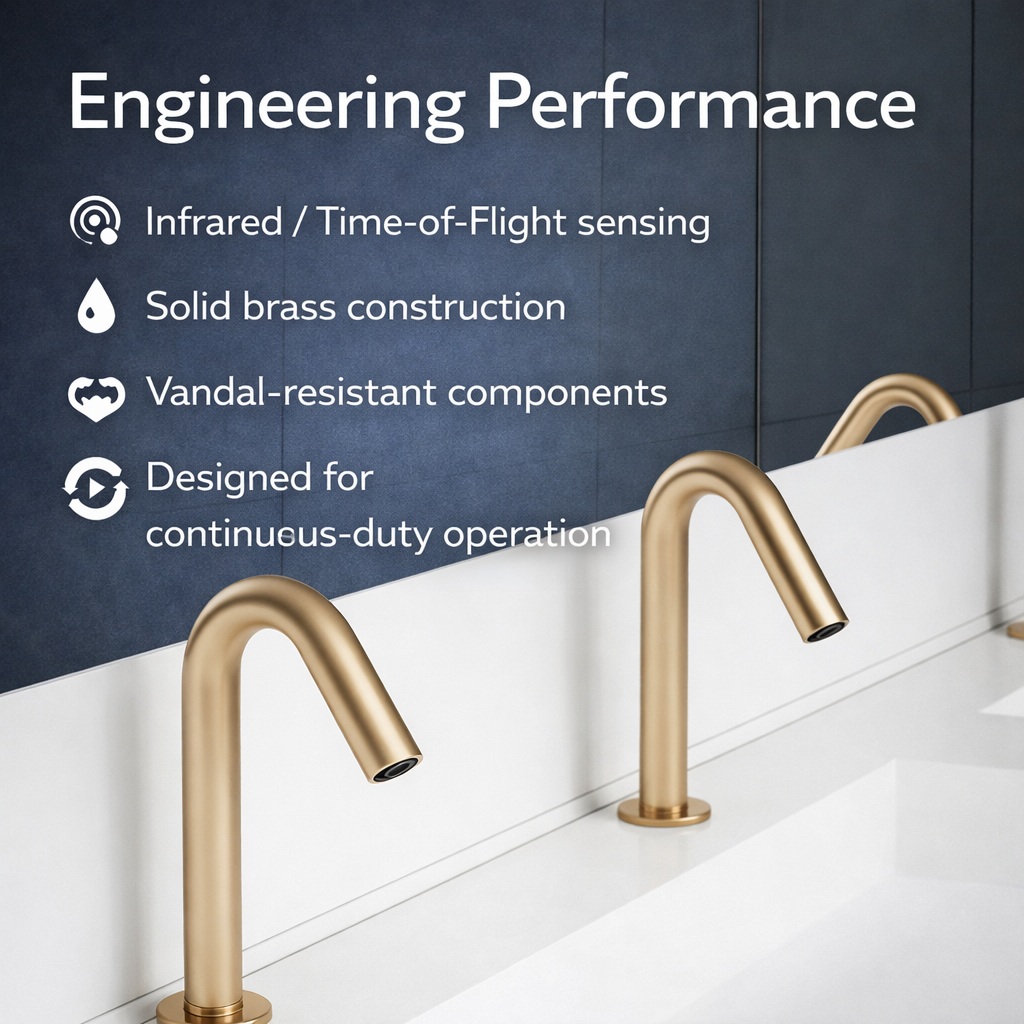 Commercial faucet
